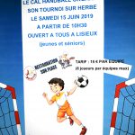 Image Affiche tournoi sur herbe