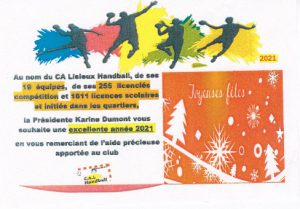 voeux CA Lisieux Handball  21